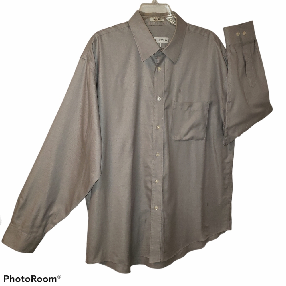 Joseph and Feiss mens dress button up size 17" 34/35 shirt. 383